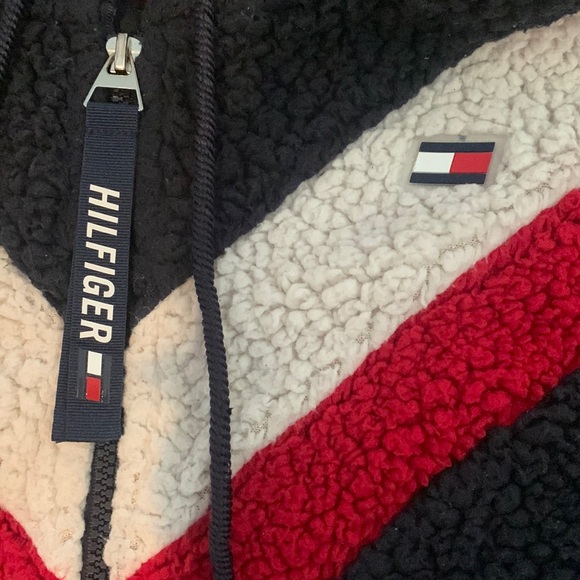 Tommy Hilfiger Sherpa full zip hoodie - Picture 2 of 4